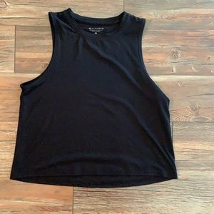Athleta Crop Tank Black
